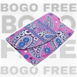 Vera Bradley BOGO FREE SALE Purple Boysenberry Envelope Style Clutch Wallet